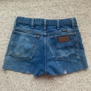Vintage Wrangler Jean Short